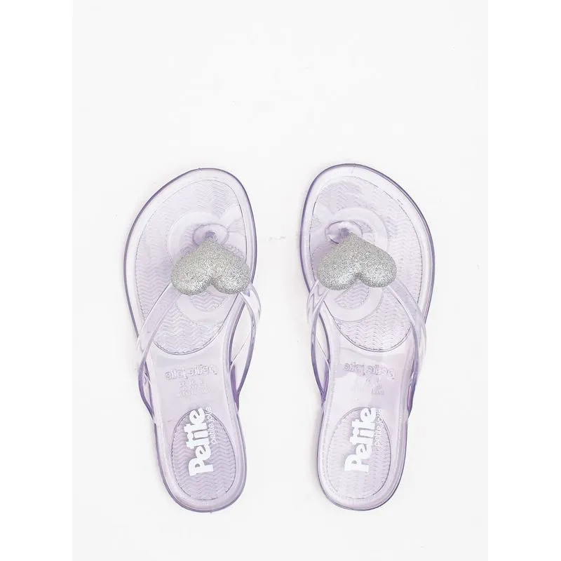 Chinelo Infantil Petite Jolie Lucky In Translúcido PJ7691IN 30