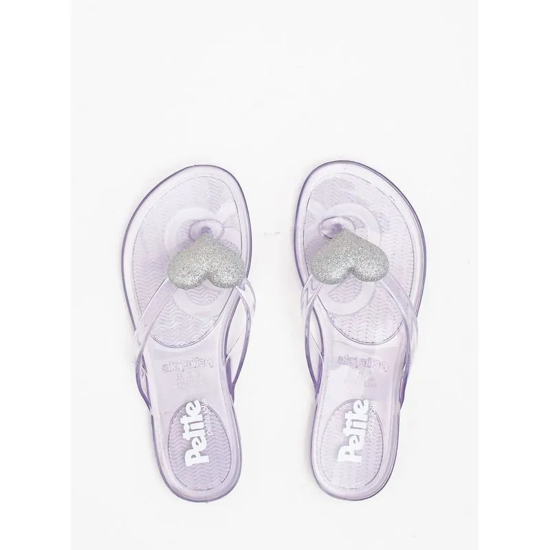 Chinelo Infantil Petite Jolie Lucky In Translúcido PJ7691IN 25
