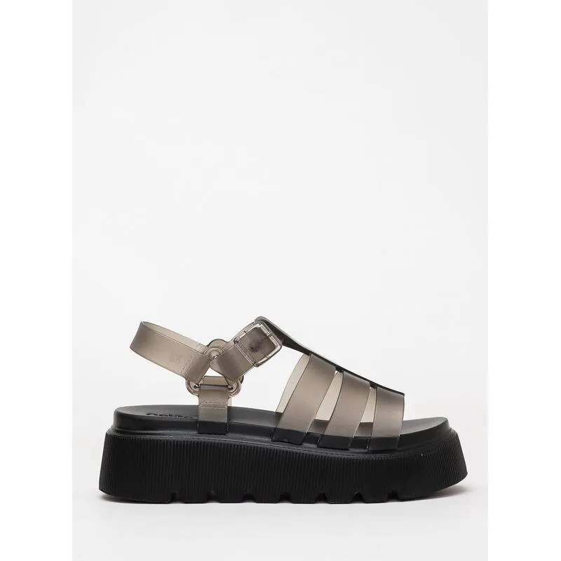 Sandália Petite Jolie Flow Sandal Preto Translúcido PJ7561 35