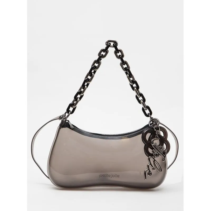 Bolsa Petite Jolie Icon Bag Preto Translúcido PJ11182