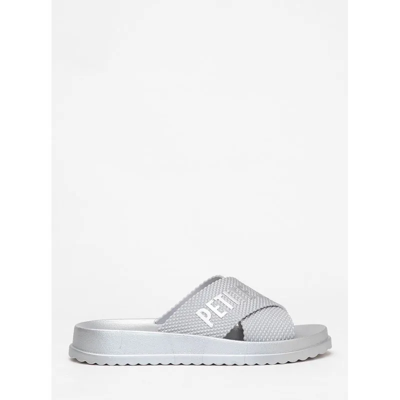 Chinelo Petite Jolie Smash Metalizado Prata PJ6812IIA 33-4