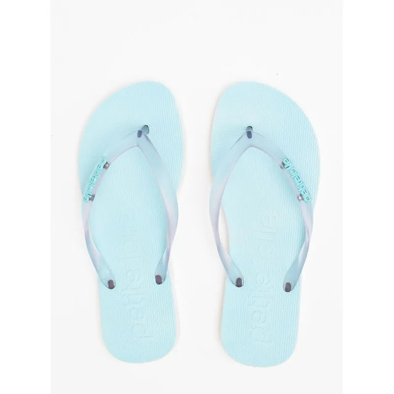 Chinelo Petite Jolie Fresh Translúcido/Bubble Blue PJ7701 38