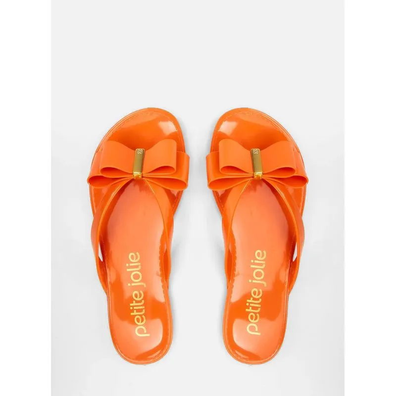 Chinelo Petite Jolie Lucky Laranja Tangerina PJ5585 38