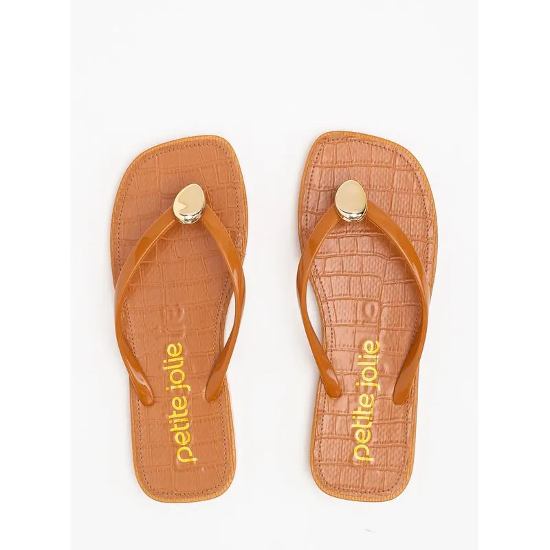 Chinelo Petite Jolie Refresh Doce De Leite PJ7679 38