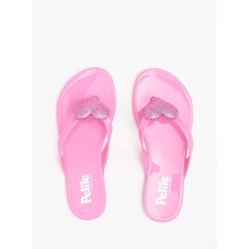Chinelo Infantil Petite Jolie Lucky In Bubble Pink PJ7691IN 33