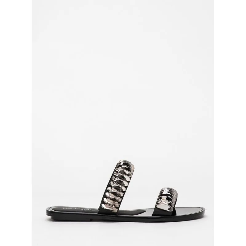Chinelo Petite Jolie Demi Preto PJ7690 36