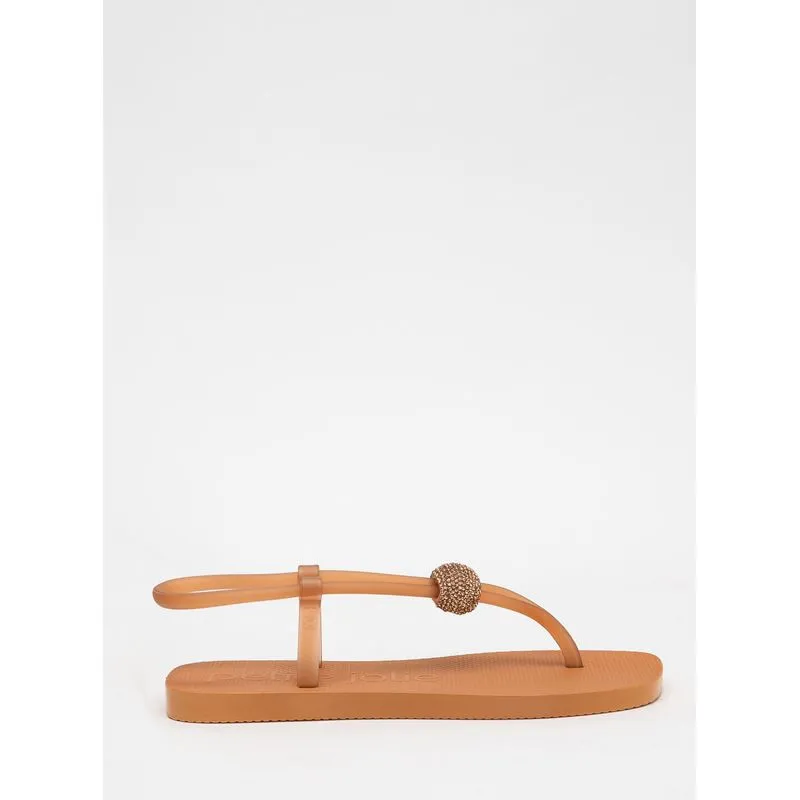 Sandália Petite Jolie Refresh Sandal Doce De Leite PJ7676 33-4