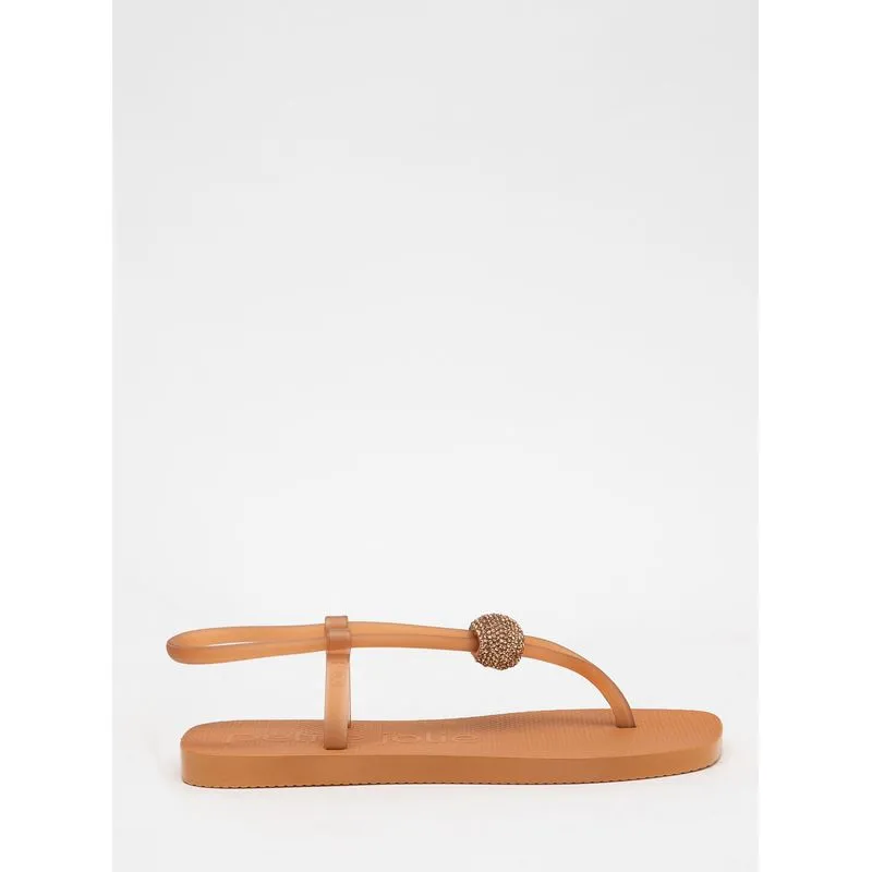 Sandália Petite Jolie Refresh Sandal Doce De Leite PJ7676 39-0