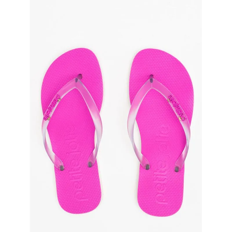 Chinelo Petite Jolie Fresh Translúcido/Fucsia PJ7701 38