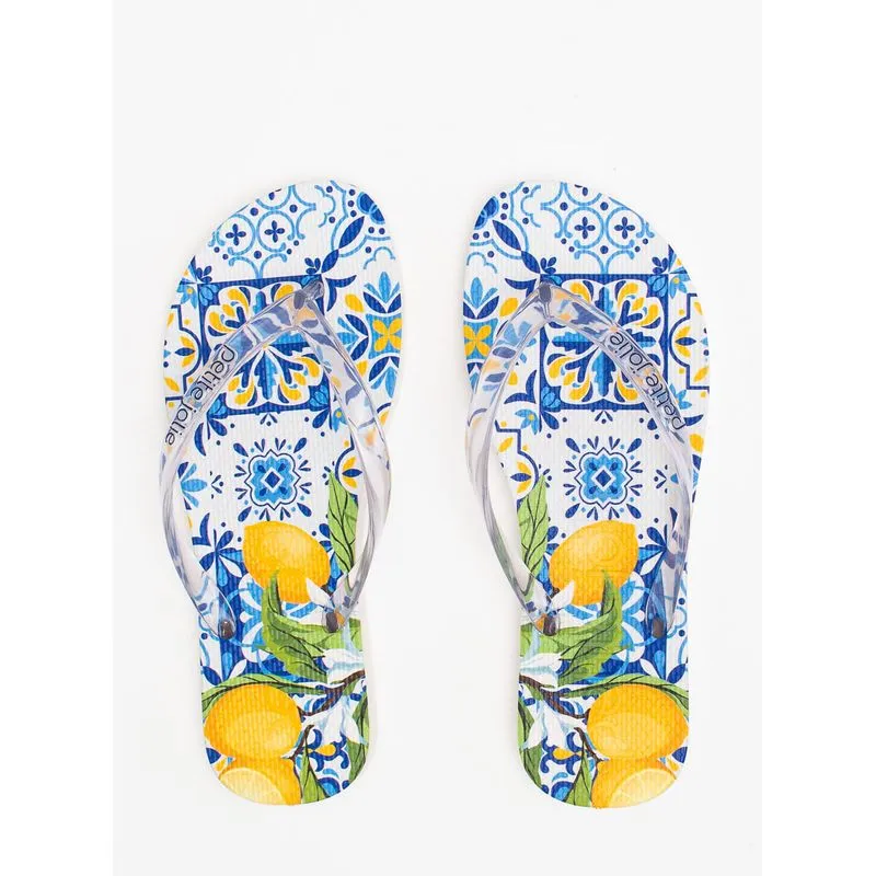 Chinelo Petite Jolie Fresh Translúcido/Frutas 5 PJ6969 35