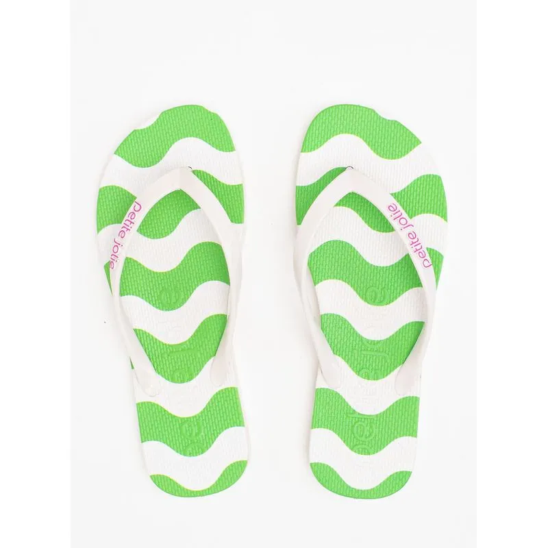 Chinelo Petite Jolie Fresh White/Listras 9 PJ6969 36