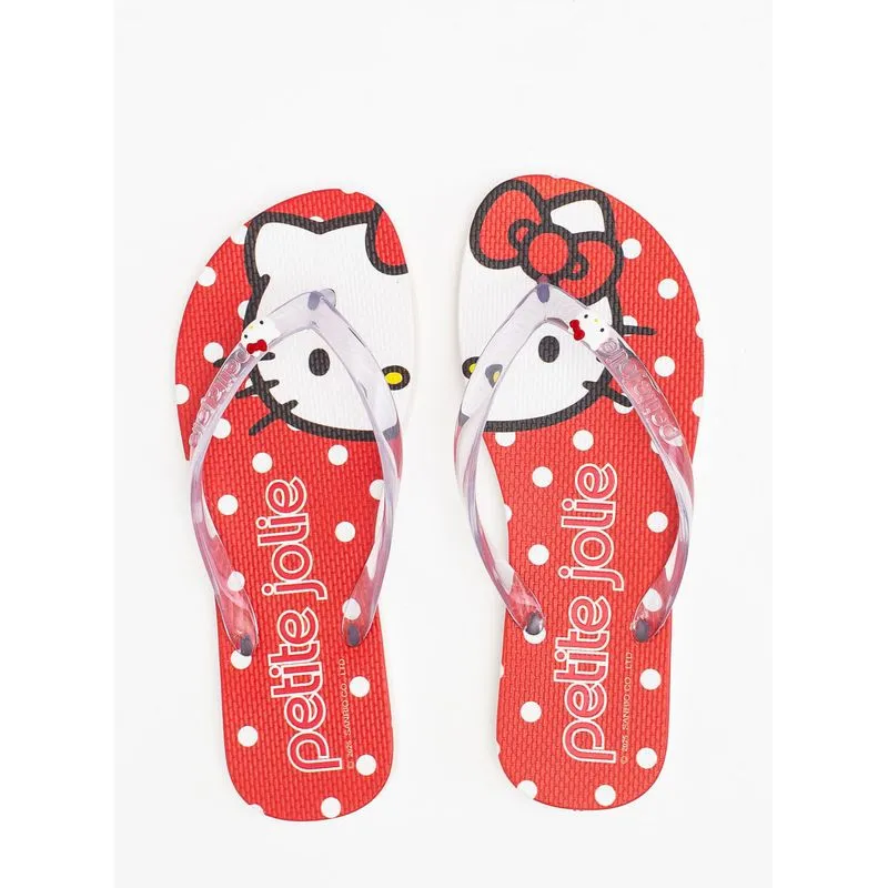 Chinelo Petite Jolie Translúcido/Hello Kitty 14 PJ7206HK 35
