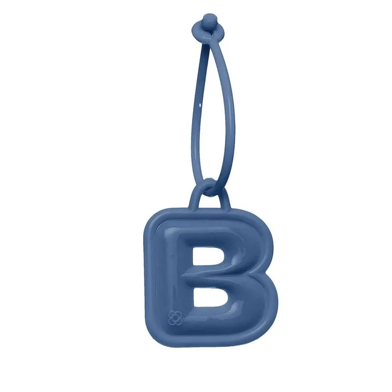 Chaveiro de Letras Azul Jeans PJ6023 B