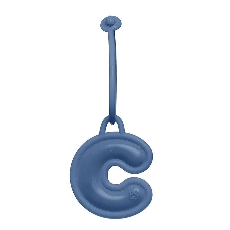 Chaveiro de Letras Azul Jeans PJ6023 C