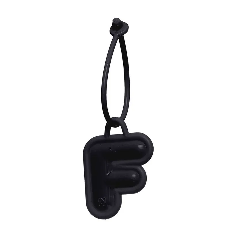 Chaveiro de Letras Preto PJ6023 F