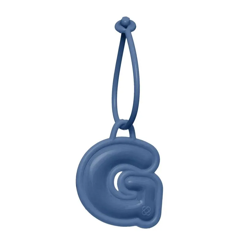 Chaveiro de Letras Azul Jeans PJ6023 G