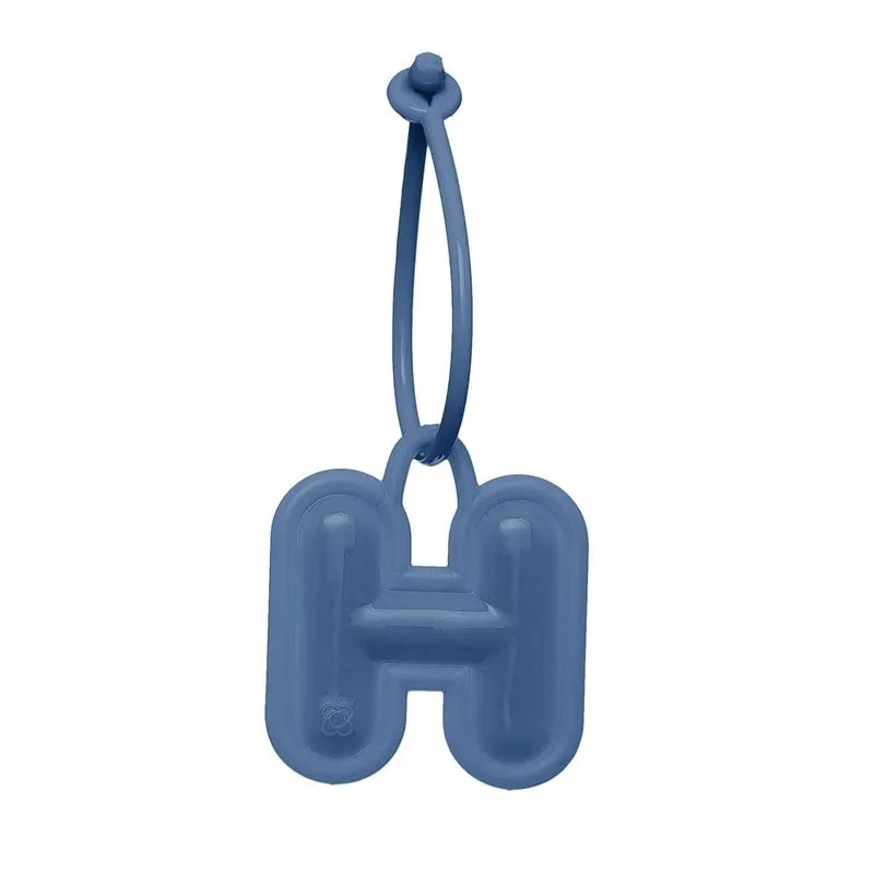 Chaveiro de Letras Azul Jeans PJ6023 H