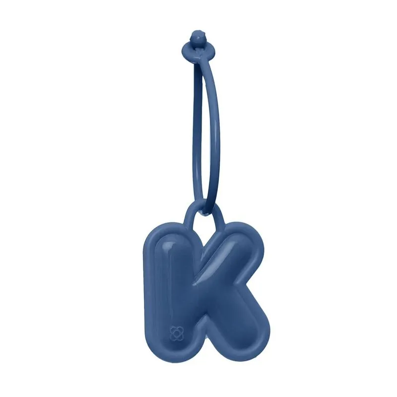 Chaveiro de Letras Azul Jeans PJ6023 K