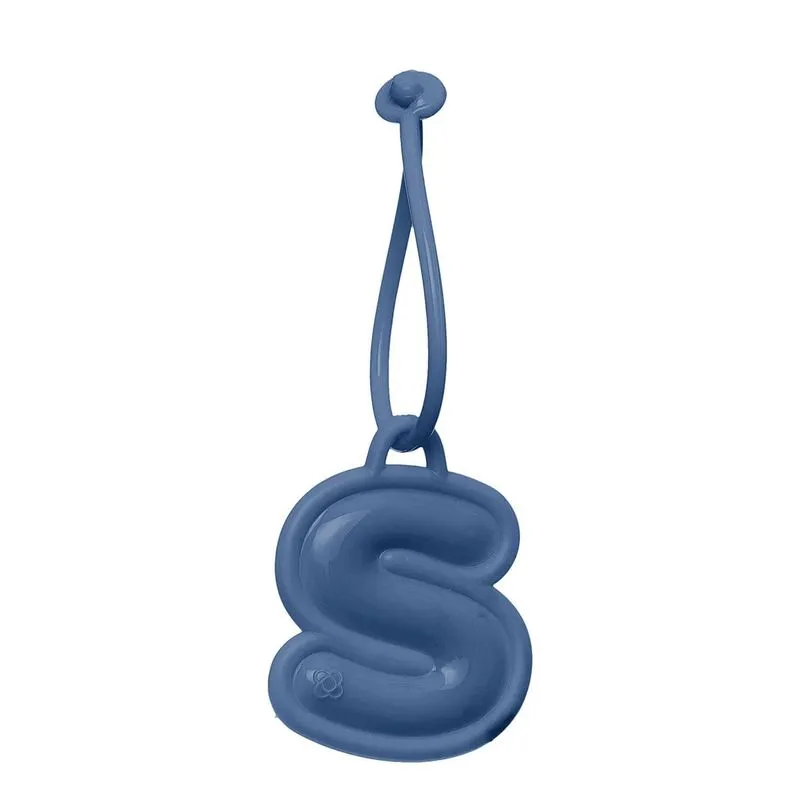 Chaveiro de Letras Azul Jeans PJ6023 S