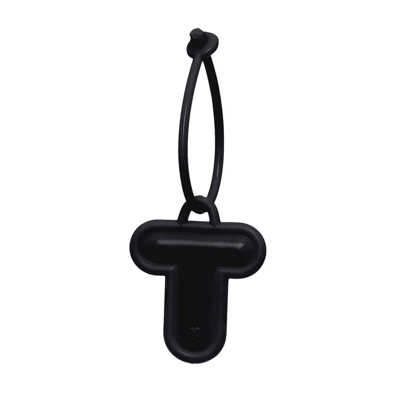 Chaveiro de Letras Preto PJ6023 T
