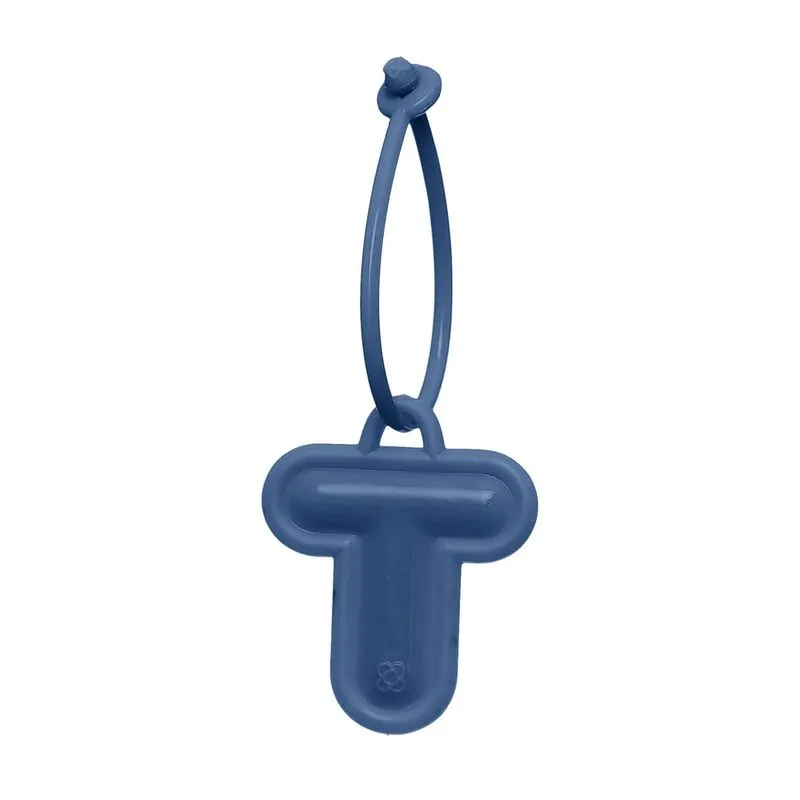 Chaveiro de Letras Azul Jeans PJ6023 T