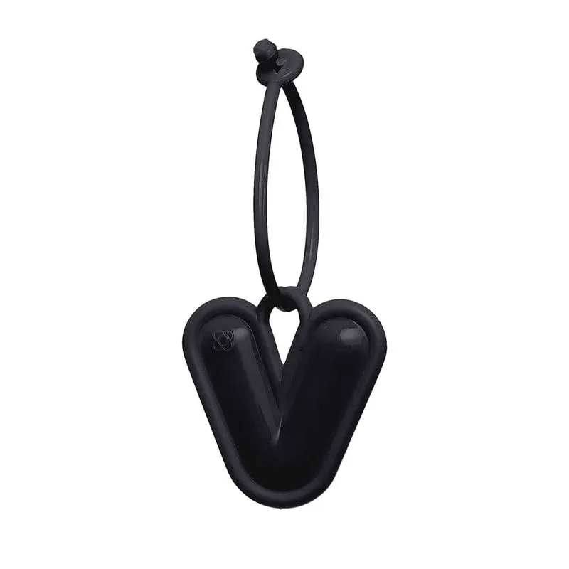 Chaveiro de Letras Preto PJ6023 V