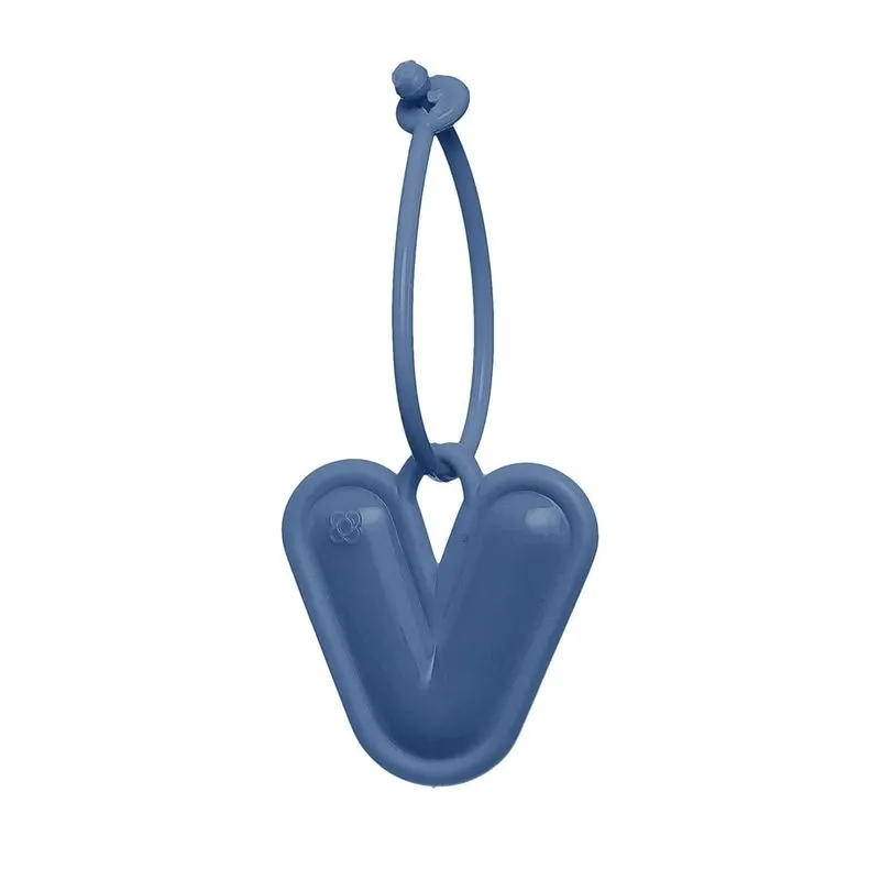 Chaveiro de Letras Azul Jeans PJ6023 V