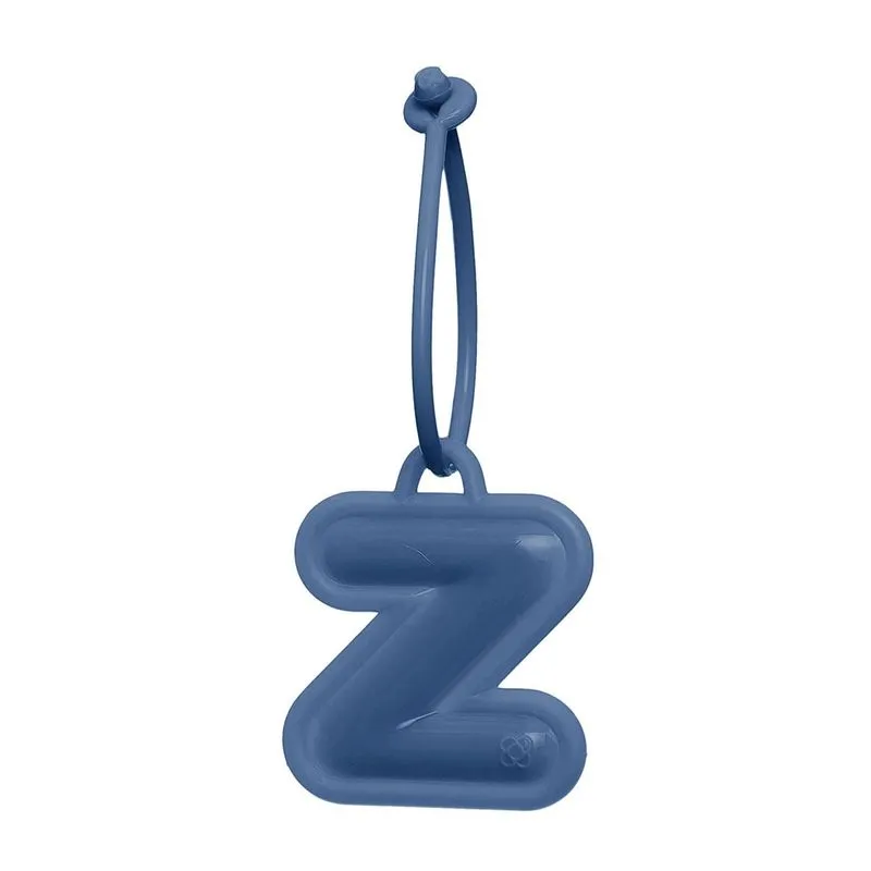 Chaveiro de Letras Azul Jeans PJ6023 Z