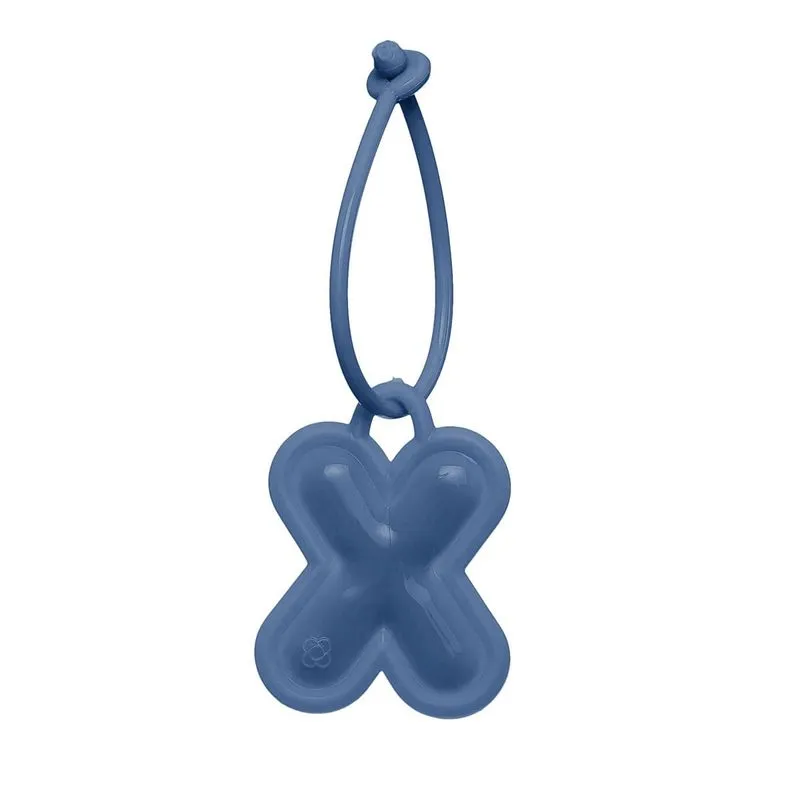 Chaveiro de Letras Azul Jeans PJ6023 X