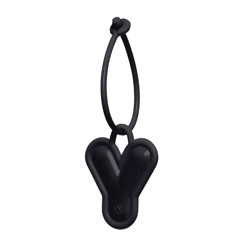 Chaveiro de Letras Preto PJ6023 Y