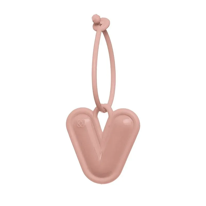 Chaveiro de Letras Rosa Antigo PJ6023 V