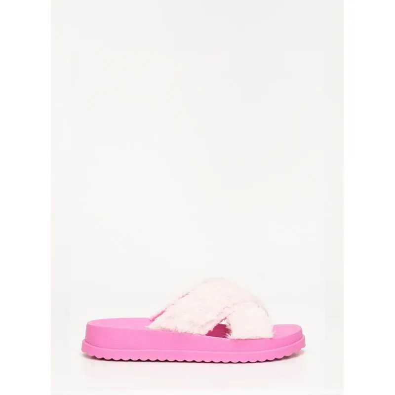 Chinelo Infantil Petite Jolie Smash Fur Chiclete PJ7709IN 31-2