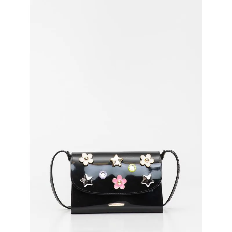 Bolsa Infantil Petite Jolie Alicia In Preto PJ11382IN