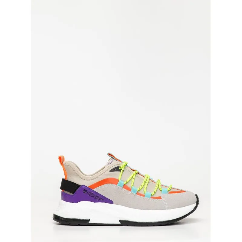 Tênis Petite Jolie Puff Sneaker Gelo Multi 2 PJ7757 39-0