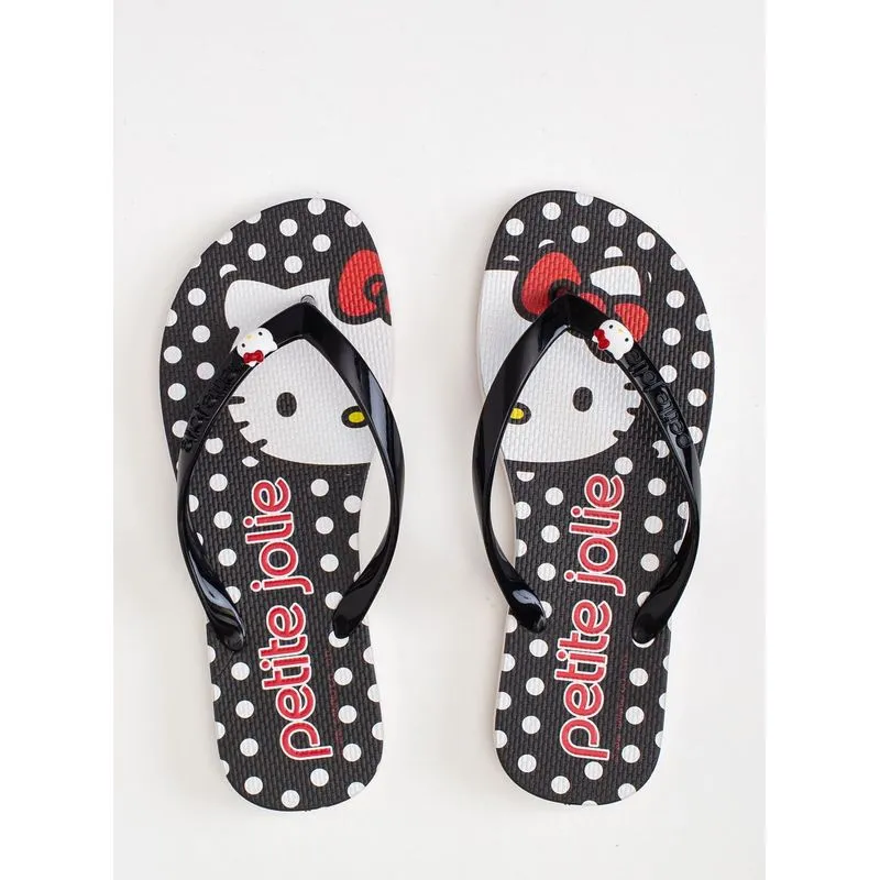 Chinelo Hello Kitty Preto/Hello Kitty 19 PJ7206HK 36