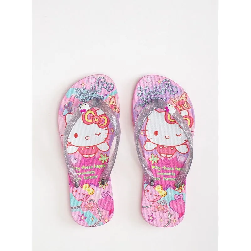 Chinelo Infantil Fresh Chiclete/Hello Kitty 17 PJ7206INHK 33-4