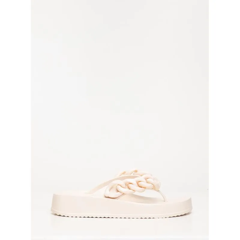 Chinelo Petite Jolie Basic Creme PJ7225 37
