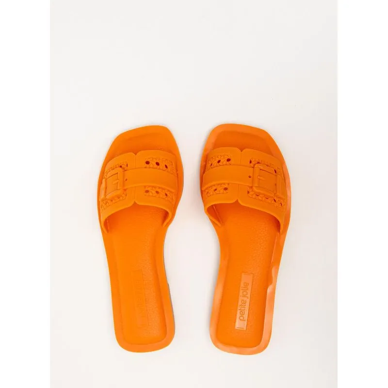 Chinelo Petite Jolie Freshy Laranja/Camel PJ6222 35