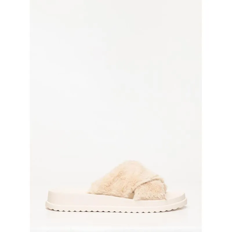 Chinelo Petite Jolie Smash Fur Creme PJ7709 35
