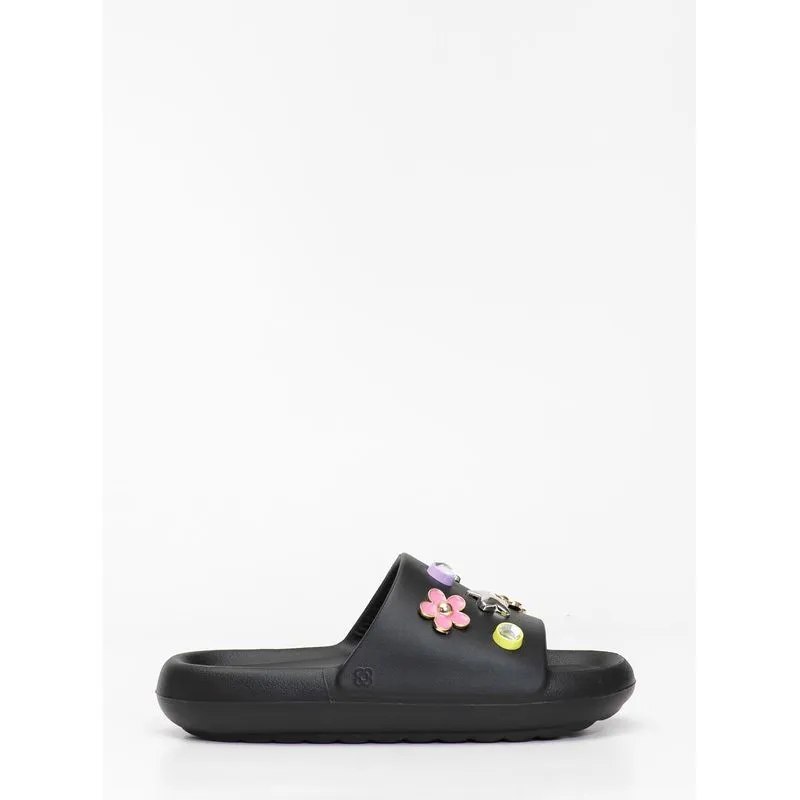 Chinelo Infantil Hug In Preto PJ7733IN 39-0