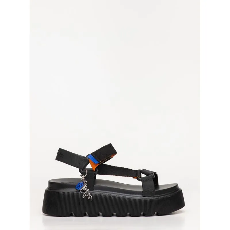 Sandália Petite Jolie Groove Preto/Multi PJ7737 36