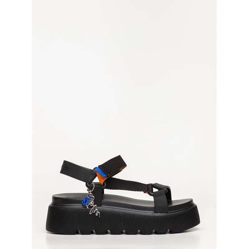 Sandália Petite Jolie Groove Preto/Multi PJ7737 39-0