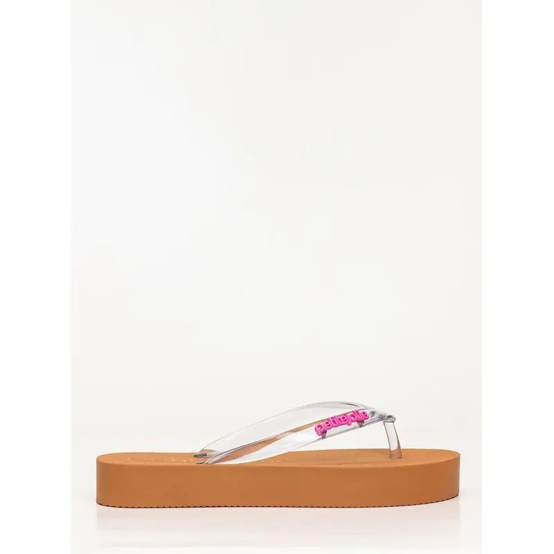 Chinelo Petite Jolie Fresh Up Doce De Leite PJ7321 38