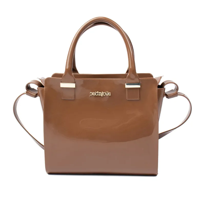 Bolsa Feminina Petite Jolie Tiracolo Média Fosca Marrom - U