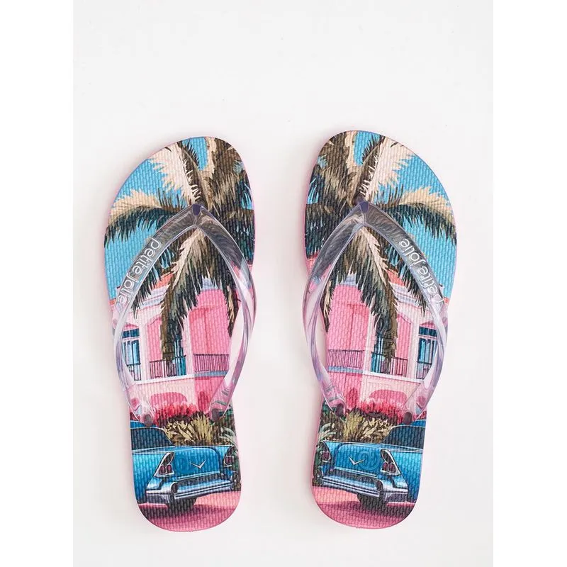 Chinelo Petite Jolie Fresh Translúcido/Miami PJ6969 36