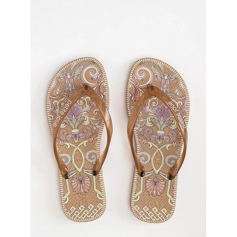 Chinelo Petite Jolie Fresh Doce Leite Arabesco 2 PJ6969 37