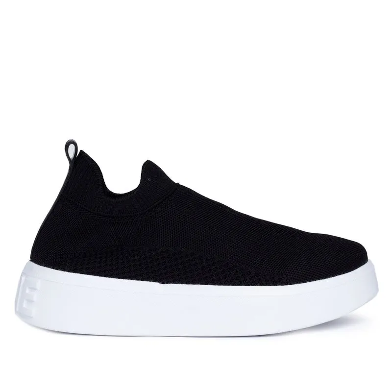 Tênis Feminino Petite Jolie Start Knit Preto - 38