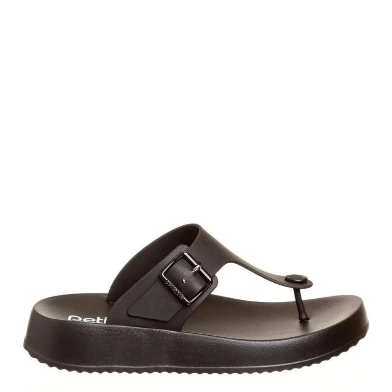 Chinelo de Dedo Fem Petite Jolie Day Tratorado Preto PJ6486 36 / Preto