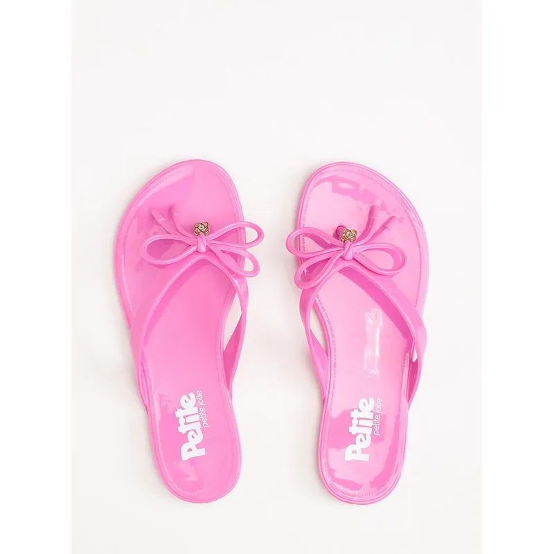 Chinelo Infantil Petite Jolie Lucky In Chiclete PJ7356IN 29