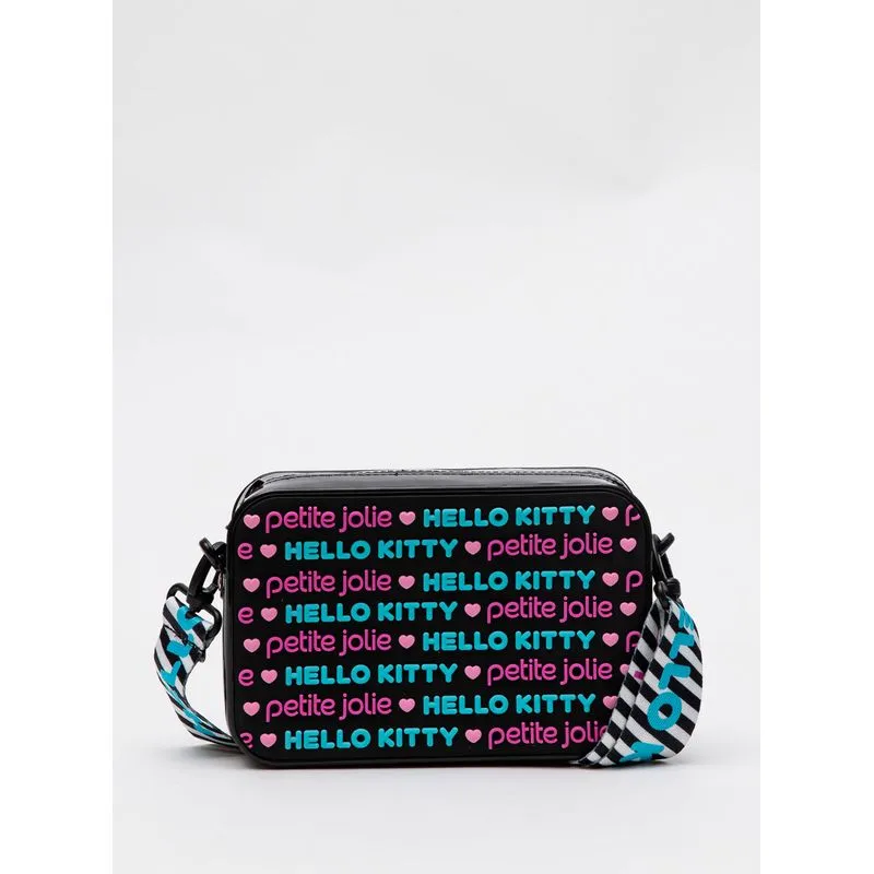Bolsa Petite Jolie Hello Kitty Preto PJ10686HK